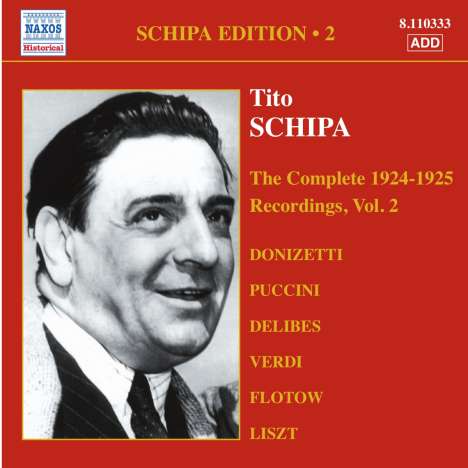 Tito Schipa Edition Vol.2, CD