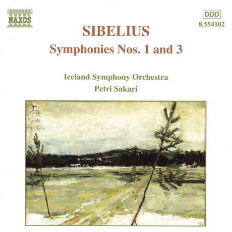 Jean Sibelius (1865-1957): Symphonien Nr.1 &amp; 3, CD