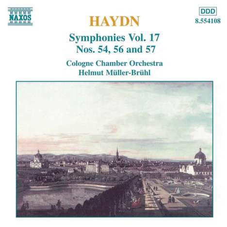 Joseph Haydn (1732-1809): Symphonien Nr.54,56,57, CD