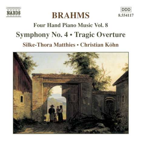 Johannes Brahms (1833-1897): Klaviermusik zu 4 Händen Vol.8, CD