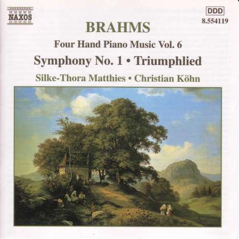 Johannes Brahms (1833-1897): Klaviermusik zu 4 Händen Vol.6, CD