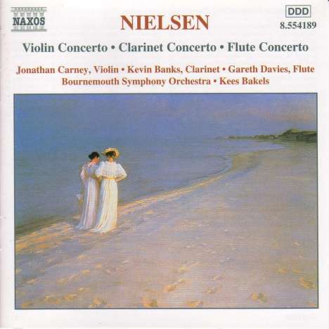Carl Nielsen (1865-1931): Klarinettenkonzert op.57, CD