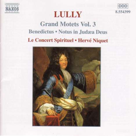 Jean-Baptiste Lully (1632-1687): Grosse Motetten Vol.3, CD