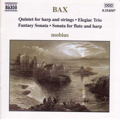Arnold Bax (1883-1953): Kammermusik mit Harfe, CD