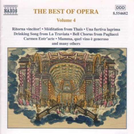 Best of Opera Vol.4, CD