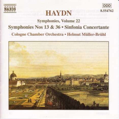 Joseph Haydn (1732-1809): Symphonien Nr.13 &amp; 36, CD