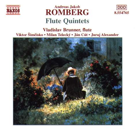 Andreas Romberg (1767-1821): Flötenquintette op.41 Nr.1-3, CD