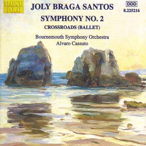 Joly Braga Santos (1924-1988): Symphonie Nr.2, CD