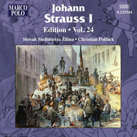 Johann Strauss I (1804-1849): Johann Strauss Edition Vol.24, CD