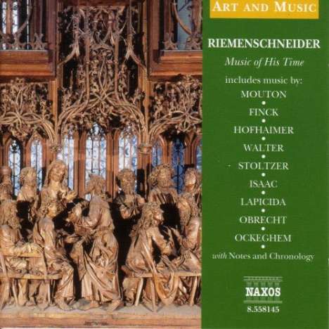 Tilman Riemenschneider - Music of His Time, CD