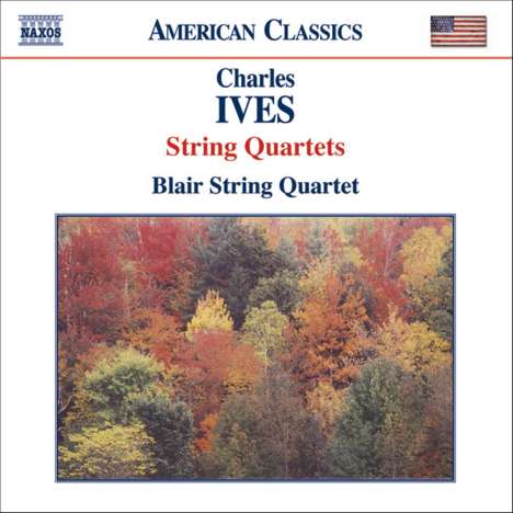 Charles Ives (1874-1954): Streichquartette Nr.1 &amp; 2, CD