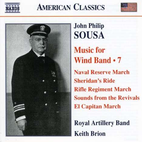 John Philip Sousa (1854-1932): Music for Wind Band Vol.7, CD
