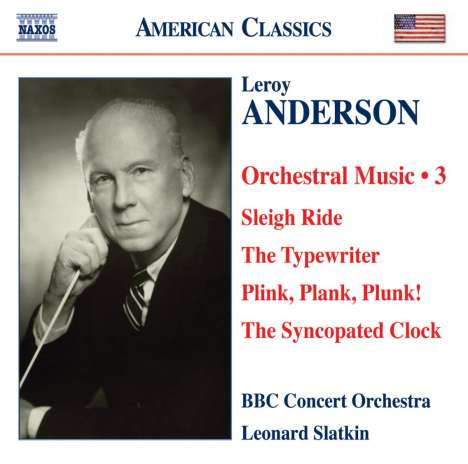 Leroy Anderson (1908-1975): Orchestermusik Vol.3, CD