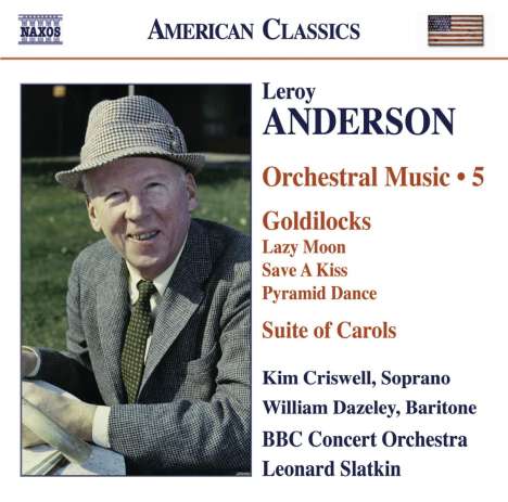 Leroy Anderson (1908-1975): Orchestermusik Vol.5, CD