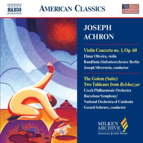 Joseph Isidor Achron (1886-1943): Violinkonzert Nr.1, CD