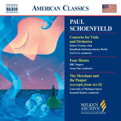 Paul Schoenfield (geb. 1947): Violakonzert, CD