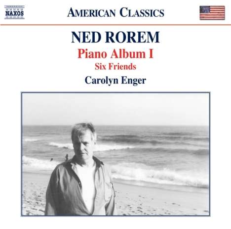 Ned Rorem (1923-2022): Klavierwerke "Piano Album I", CD