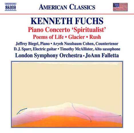 Kenneth Fuchs (geb. 1956): Klavierkonzert "Spiritualist", CD