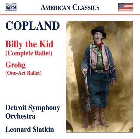 Aaron Copland (1900-1990): Billy the Kid, CD