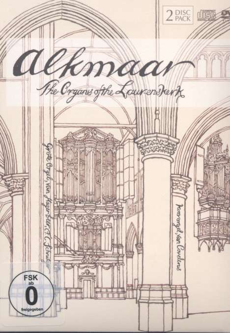 Alkmaar - The Organs of the Laurenskerk (Dokumentation), 1 DVD und 1 CD