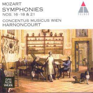 Wolfgang Amadeus Mozart (1756-1791): Symphonien Nr.16-18,21, CD