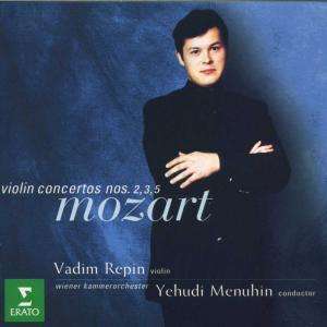 Wolfgang Amadeus Mozart (1756-1791): Violinkonzerte Nr.2,3,5, CD
