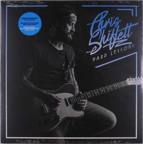 Chris Shiflett: Hard Lessons (Limited-Edition) (Blue W/ White Splatter Vinyl), LP