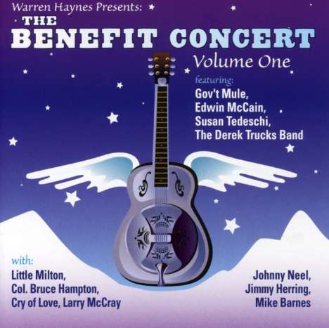 Warren Haynes: Benefit Concert Vol.1: Live In Asheville, North Carolina, 2 CDs