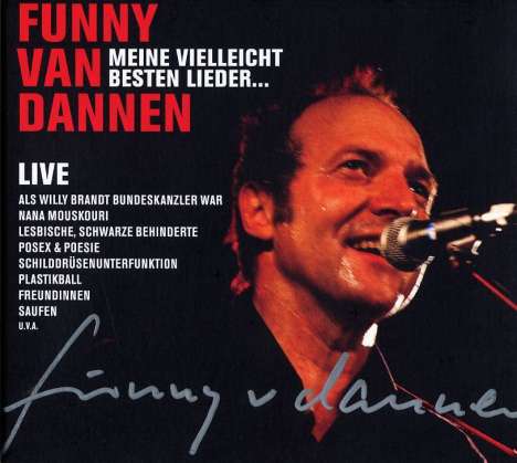 Funny van Dannen: Meine vielleicht besten Lieder - Live, 2 CDs