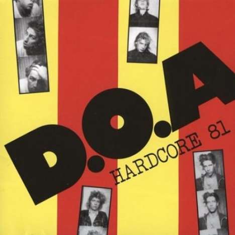 D.O.A.: Hardcore 81 (Limited 40th Anniversary Edition) (Red Vinyl), LP