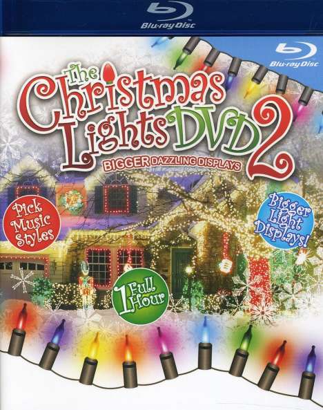 Christmas Lights 2: Bigger Dazzling Displays, Blu-ray Disc