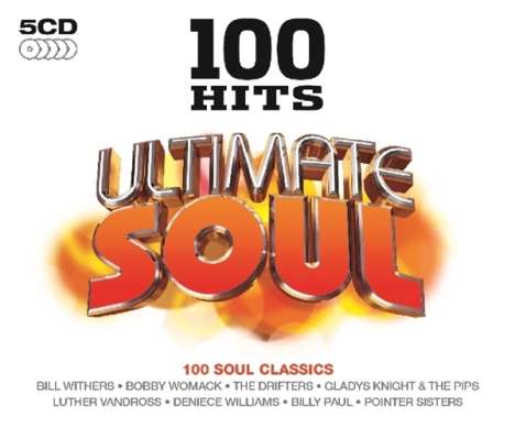 100 Hits: Ultimate Soul, 5 CDs