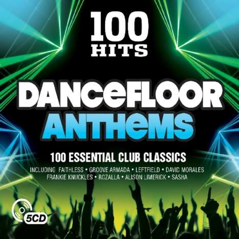 100 Hits: Dancefloor Anthems, 5 CDs