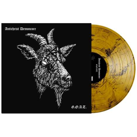 Antichrist Demoncore/Magnun Force/Sex Prisoner: G.O.A.T. (Orange W/ Black Marble Vinyl), LP