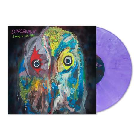 Dinosaur Jr.: Sweep It Into Space (Limited Edition) (White/Purple Splatter Vinyl), LP