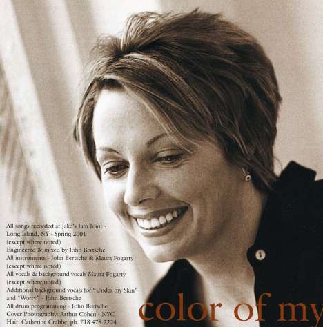 Maura Fogarty: Color Of My Heart, CD