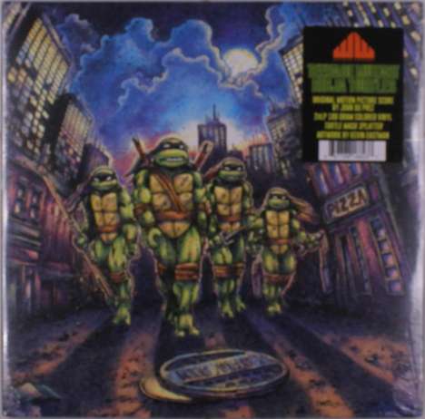 John Du Prez (geb. 1946): Filmmusik: Teenage Mutant Ninja Turtles - O.S.T. (180g) (Turtle Mask Splatter Vinyl), 2 LPs