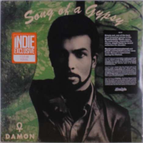 Damon: Song Of A Gypsy (remastered) (Indie Exclusive Edition) (Clear Vinyl), LP