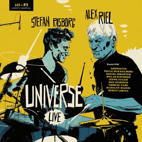 Alex Riel &amp; Stefan Pasborg: Universe Live, LP