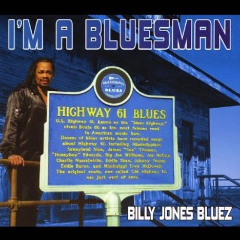 Billy Bluez Jones: Im A Bluesman, CD