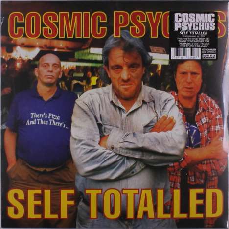 Cosmic Psychos: Self Totalled (Red Marbled Vinyl), LP