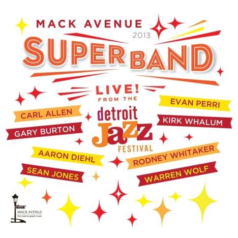 Mack Avenue Superband: Live From The Detroit Jazz Festival 2013, CD