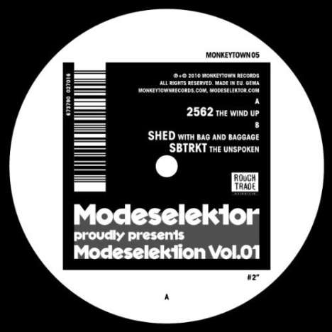 Modeselektor: Modeselektion Vol.1/Part 2, Single 12"