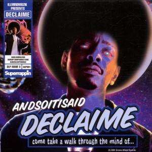 Declaime: Andsoitisaid, CD