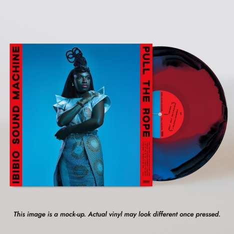 Ibibio Sound Machine: Pull The Rope (Limited Edition) (Red / Blue / Black Swirl Vinyl), LP