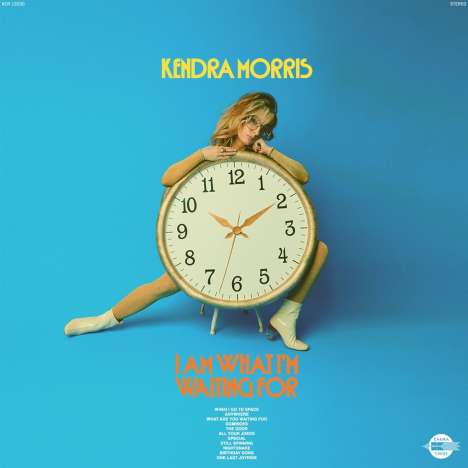 Kendra Morris: I Am What I'm Waiting For (Limited Edition) (Blue W/ White Swirl Vinyl), LP
