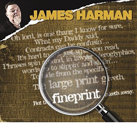 James Harman: Fineprint, CD