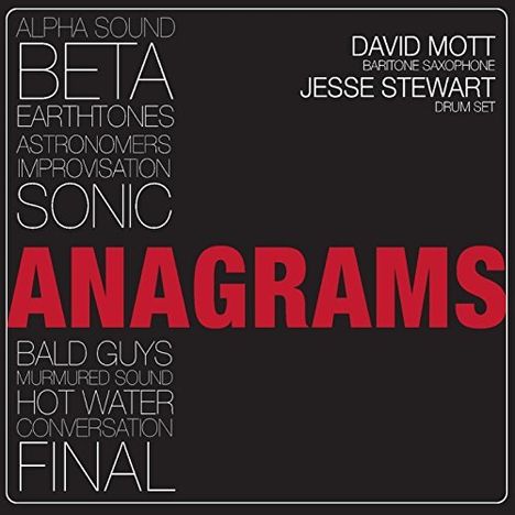 David Mott: Anagrams, CD