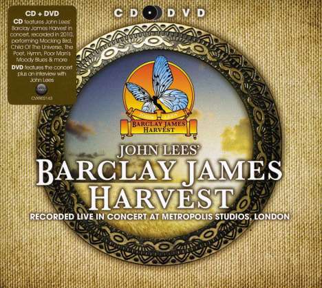 Barclay James Harvest: Live In Concert At Metropolis Studios, London, 1 CD und 1 DVD