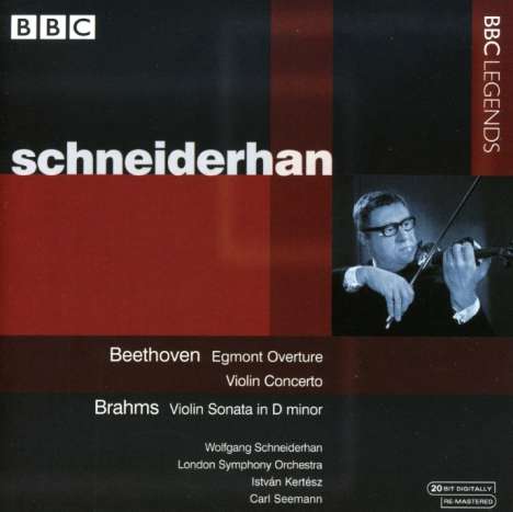 Wolfgang Schneiderhan, Violine, CD